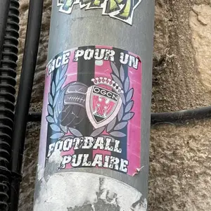 OGC Nice football sticker #4279 found in this city