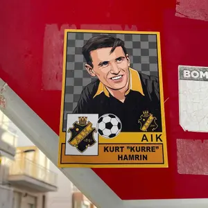 AIK Stockholm football sticker #3306 found in this city