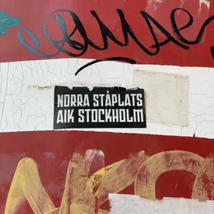 AIK Stockholm football sticker #3713 found in this city