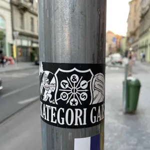 GAIS football sticker #2455 found in this city