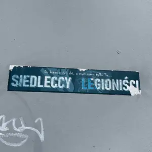 Legia Warsaw football sticker #2818 found in this city