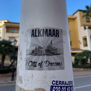 AZ Alkmaar football sticker #3090 found in this city