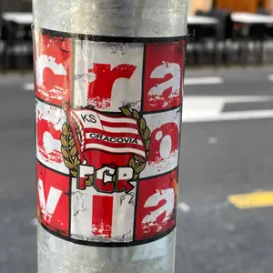Cracovia football sticker #3705 found in this city