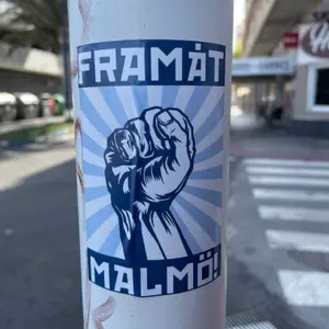Malmö FF football sticker #2296 found in this city