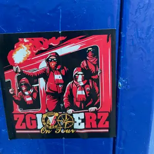 Widzew Łódź football sticker #3034 found in this city