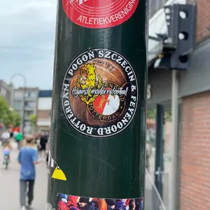 Feyenoord football sticker #2766 found in this city