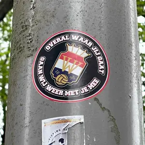 Willem II football sticker #2736 found in this city