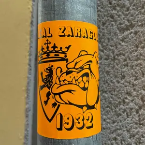 Real Zaragoza football sticker #3072 found in this city