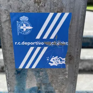 Deportivo de La Coruña football sticker #2234 found in this city