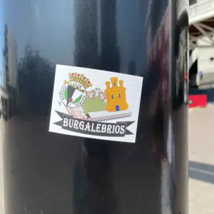Burgos CF football sticker #2611 found in this city