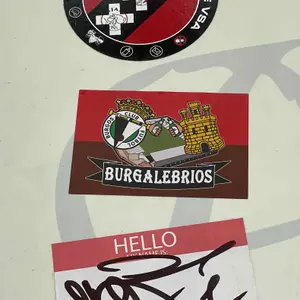 Burgos CF football sticker #2637 found in this city