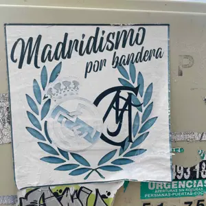Real Madrid CF football sticker #2302 found in this city