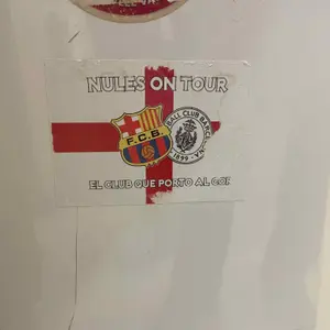 FC Barcelona football sticker #3885 found in this city
