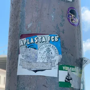 FC Barcelona football sticker #4340 found in this city
