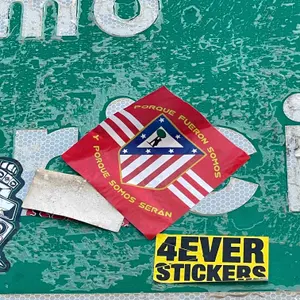 Atlético Madrid football sticker #3477 found in this city