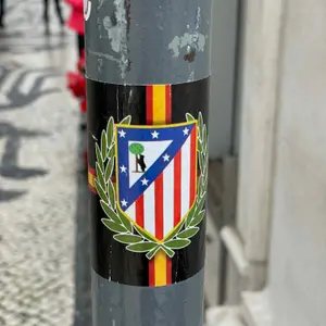 Atlético Madrid football sticker #3888 found in this city