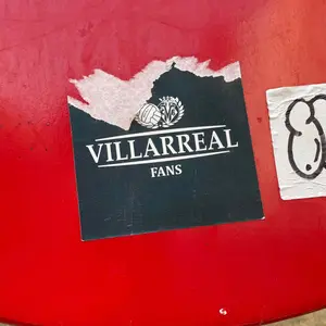 Villareal CF football sticker #3050 found in this city