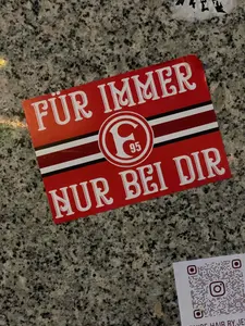 Fortuna Düsseldorf street sticker #3650 -- Germany football
