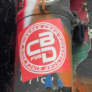 Fortuna Düsseldorf street sticker #3658 -- Germany football