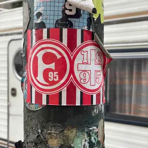 Fortuna Düsseldorf street sticker #3659 -- Germany football