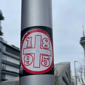 Fortuna Düsseldorf street sticker #3661 -- Germany football