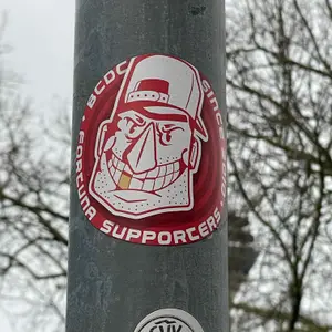 Fortuna Düsseldorf street sticker #3666 -- Germany football