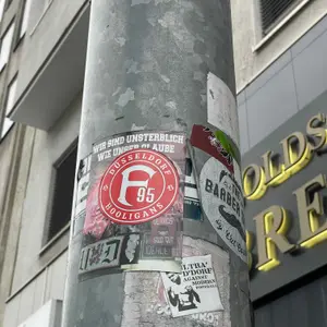 Fortuna Düsseldorf street sticker #3669 -- Germany football