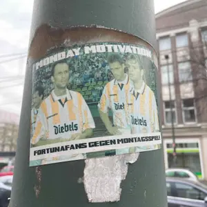 Fortuna Düsseldorf street sticker #3707 -- Germany football