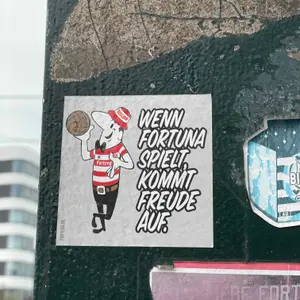 Fortuna Düsseldorf street sticker #3717 -- Germany football