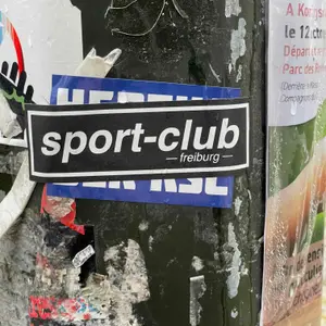 SC Freiburg football sticker #3537 found in this city