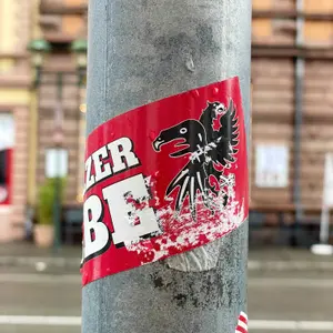 SC Freiburg football sticker #3587 found in this city