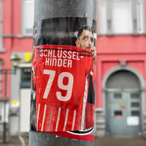 SC Freiburg football sticker #3617 found in this city