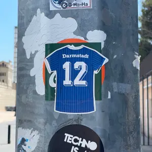 1 FCA Darmstadt football sticker #4343 found in this city
