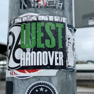 Hannover 96 football sticker #3605 found in this city