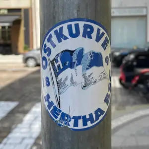 Hertha BSC street sticker #2330 -- Germany football