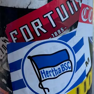 Hertha BSC football sticker #2833 found in this city