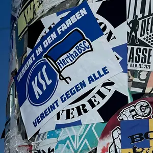 Hertha BSC football sticker #2847 found in this city