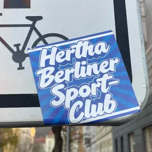 Hertha BSC football sticker #3250 found in this city