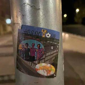 Hertha BSC football sticker #3257 found in this city