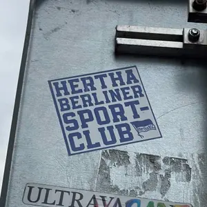 Hertha BSC football sticker #3267 found in this city