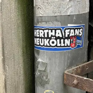 Hertha BSC football sticker #3516 found in this city