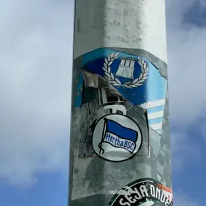 Hertha BSC football sticker #3776 found in this city