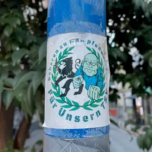 TSV 1860 München football sticker #3348 found in this city