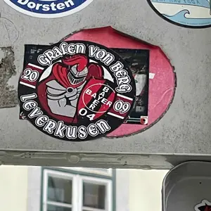 Bayer 04 Leverkusen football sticker #3940 found in this city