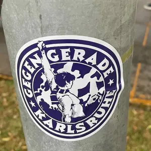 Karlsruher SC football sticker #2411 found in this city