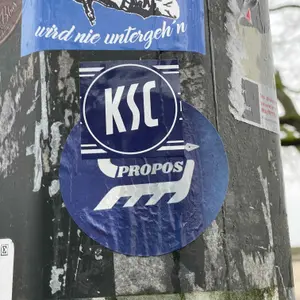 Karlsruher SC football sticker #3536 found in this city
