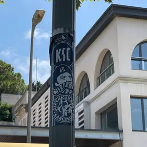 Karlsruher SC football sticker #4324 found in this city