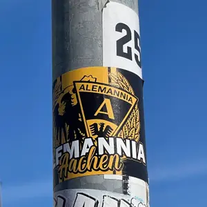 Alemannia Aachen football sticker #4692 found in this city