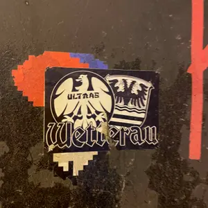 Eintracht Frankfurt football sticker #3434 found in this city
