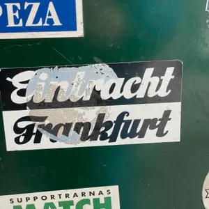 Eintracht Frankfurt football sticker #3927 found in this city
